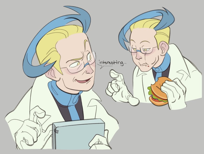 colress (pokemon and 1 more) drawn by lynn_(daisiloou)