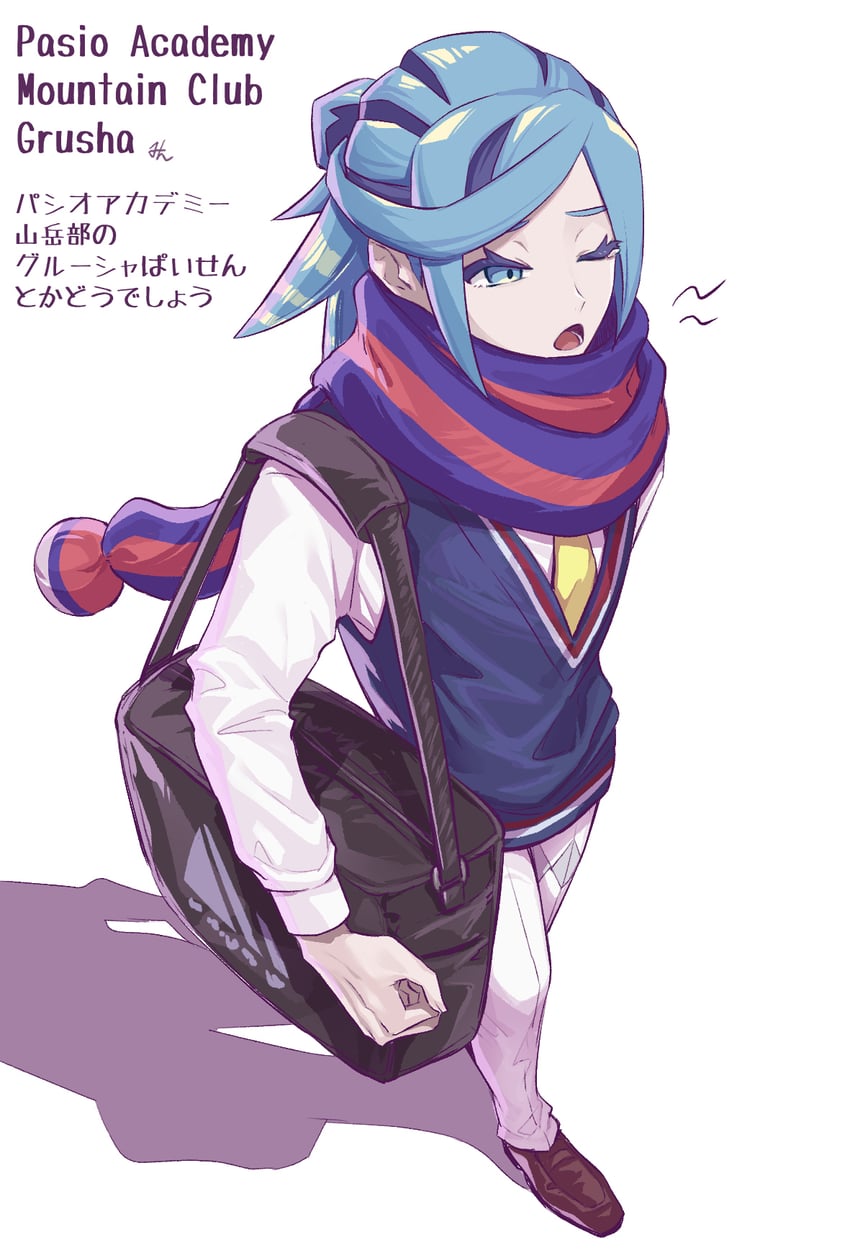 grusha and rei (pokemon and 2 more) drawn by min_(myna8247)