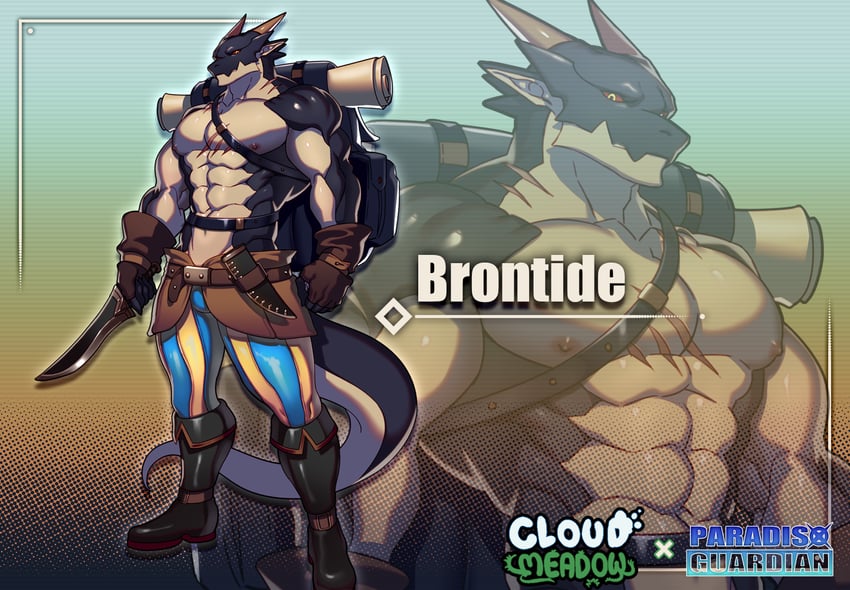 brontide (cloud meadow and 1 more) drawn by lvlv
