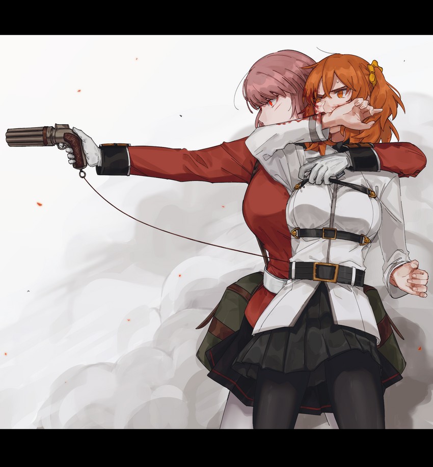 fujimaru ritsuka and florence nightingale (fate and 1 more) drawn by uro_(kyoka315)