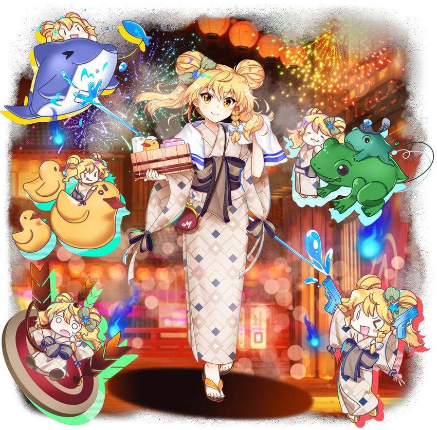 kirisame marisa (touhou and 1 more) drawn by rotte_(1109)