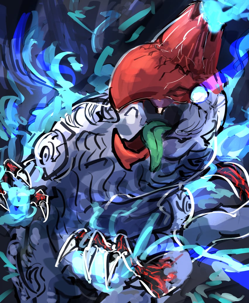 souleating oviraptor (yu-gi-oh!) drawn by hatano_kiyoshi