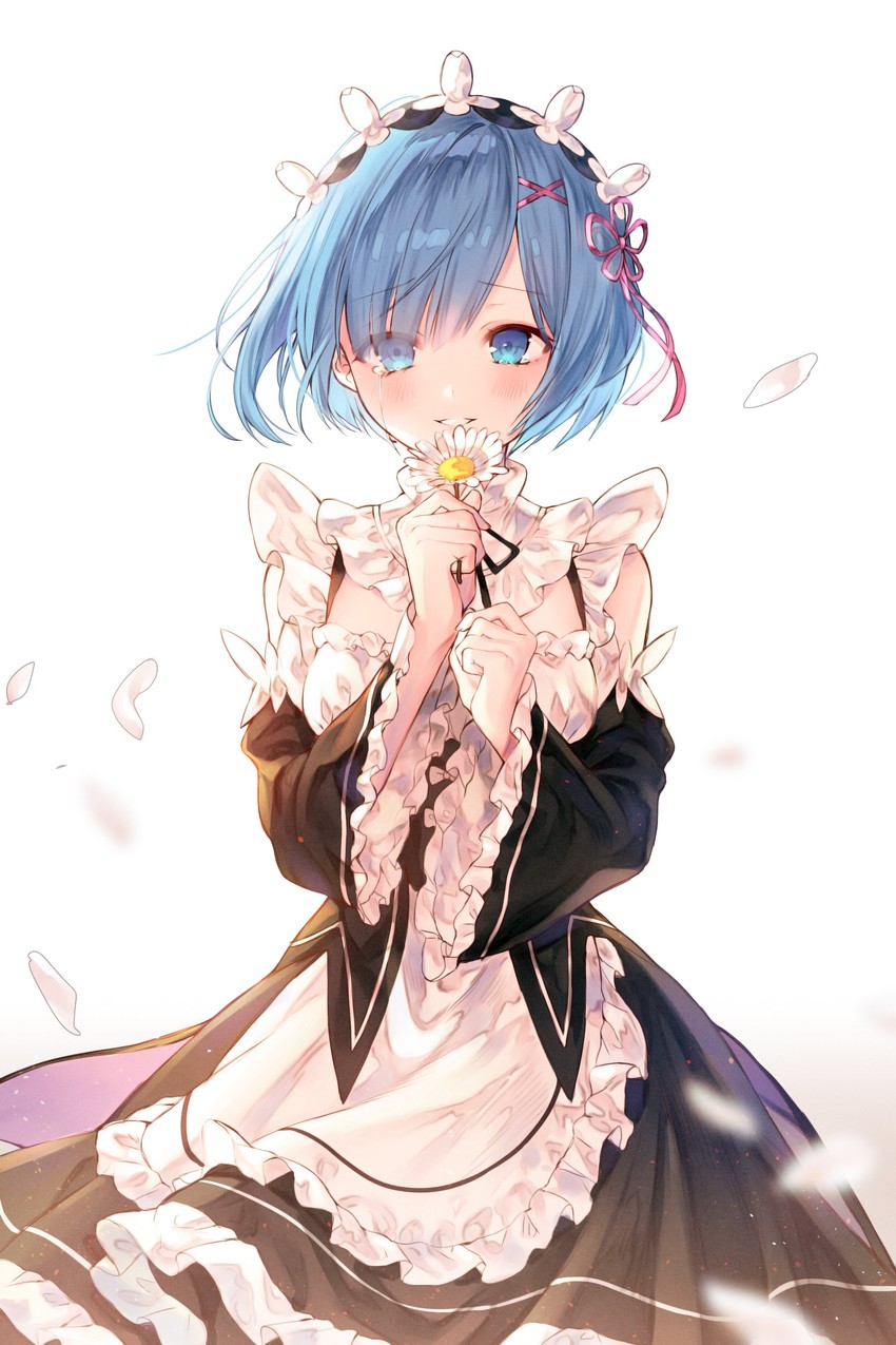 rem (re:zero kara hajimeru isekai seikatsu) drawn by kh_(kh_1128)