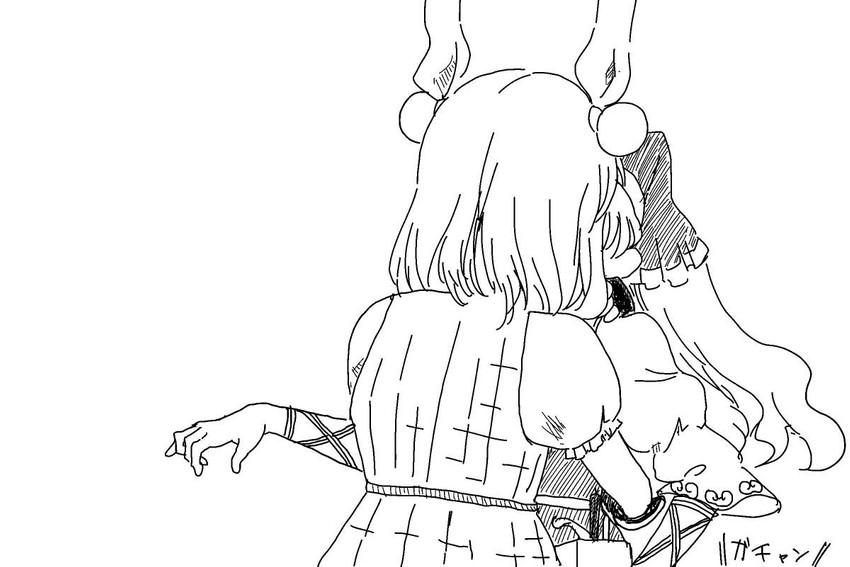 haniyasushin keiki and joutouguu mayumi (touhou) drawn by cink-knic