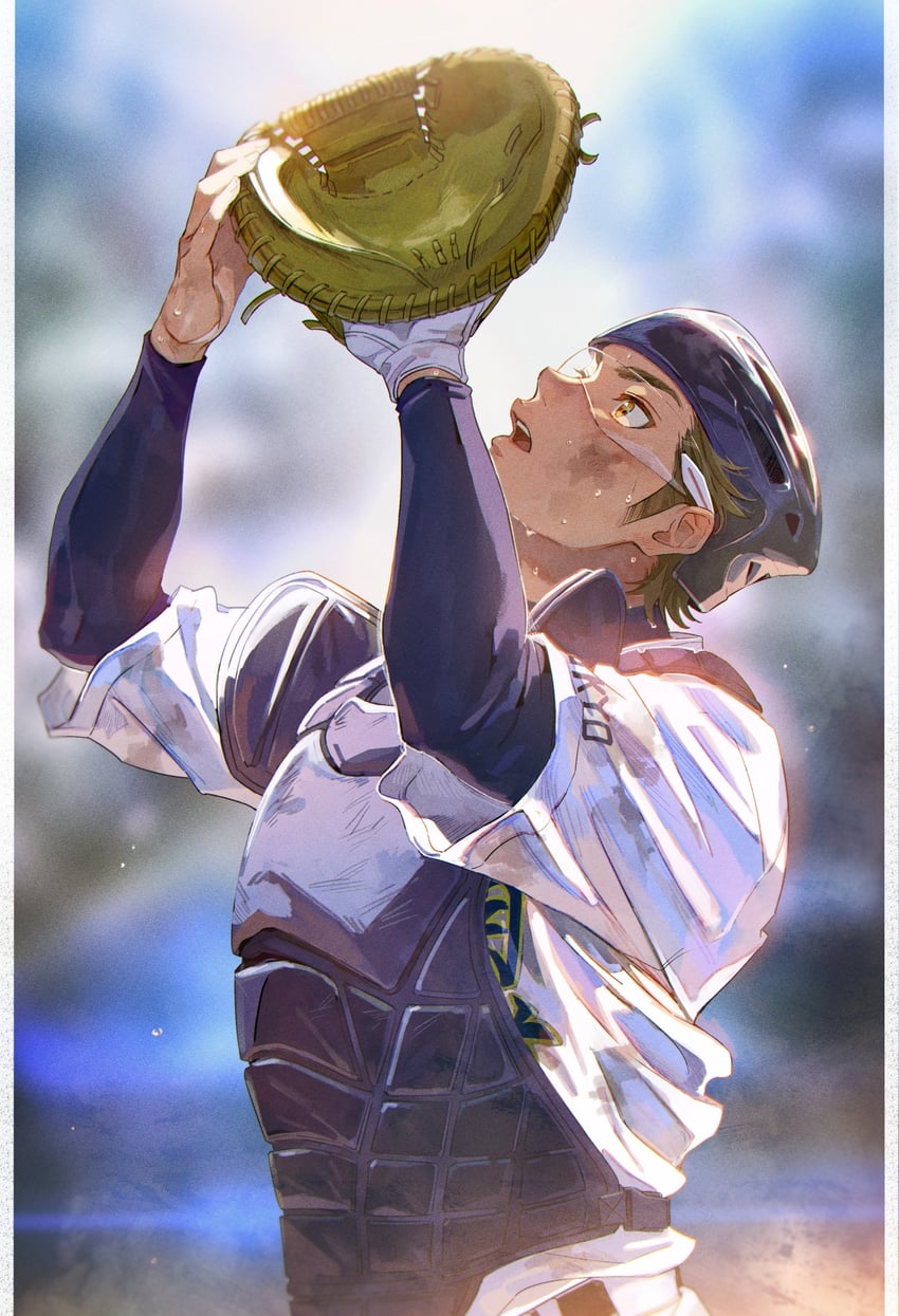 miyuki kazuya (ace of diamond) drawn by sato_(sato_1_11)
