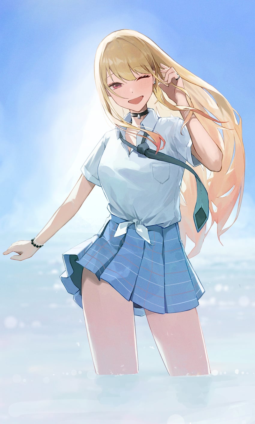 kitagawa marin (sono bisque doll wa koi wo suru) drawn by harui_(huruyi_817)