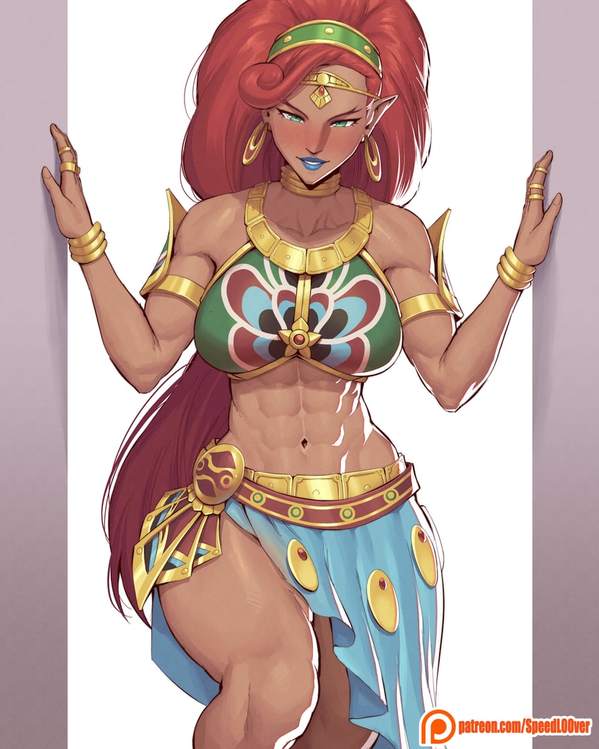 urbosa (the legend of zelda and 1 more) drawn by speedl00ver