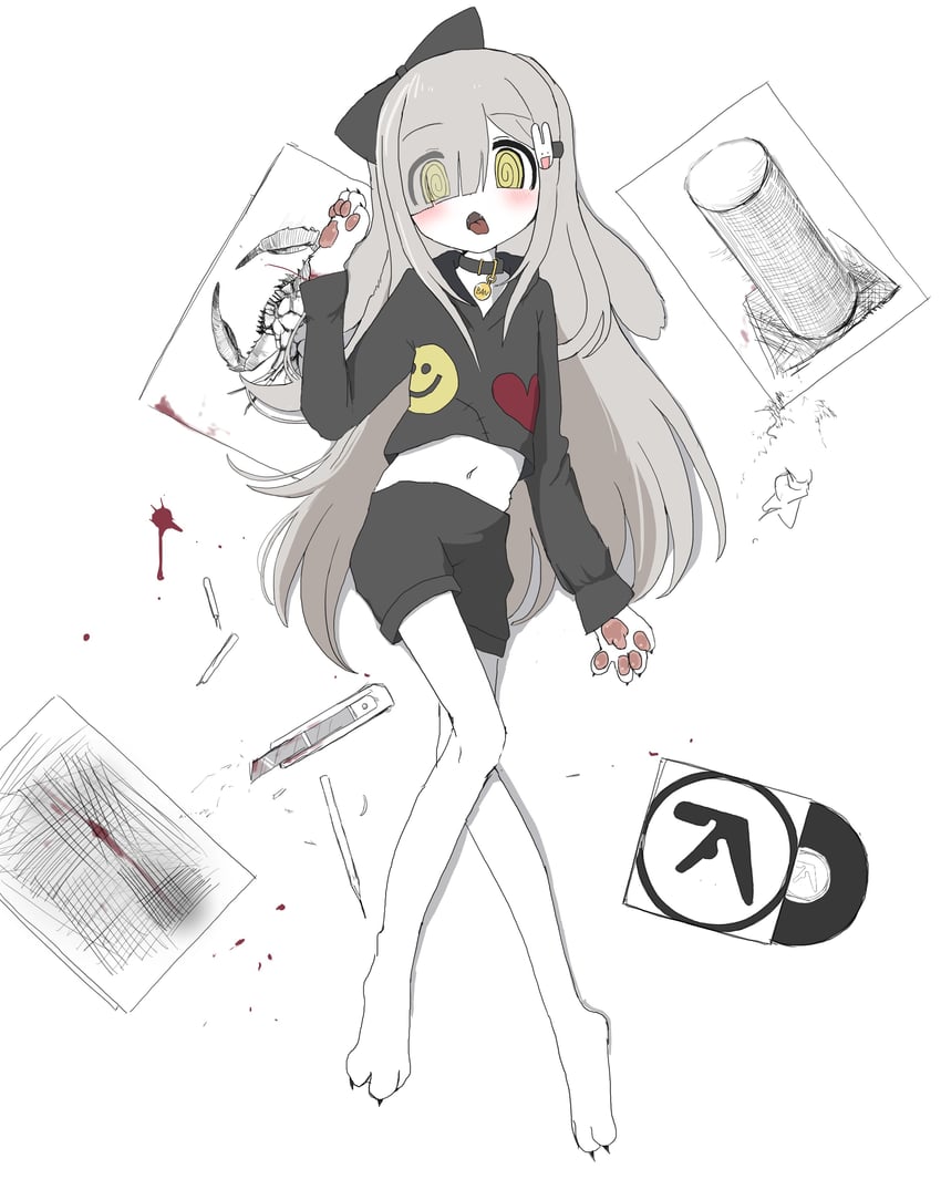 oyasu miyo (indie virtual youtuber and 1 more) drawn by vreparty