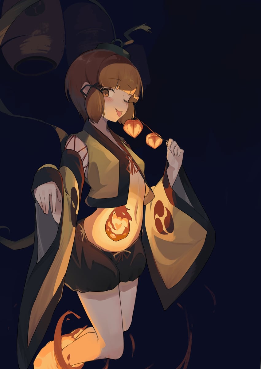 chochin-obake (monster girl encyclopedia) drawn by bell_orgel