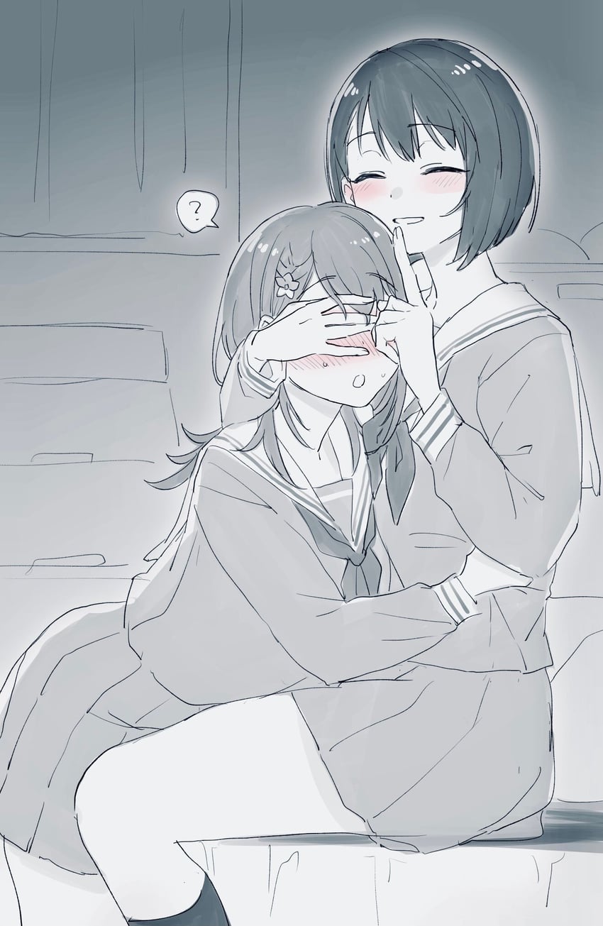 hanasato minori and kiritani haruka (project sekai) drawn by akkgsyk