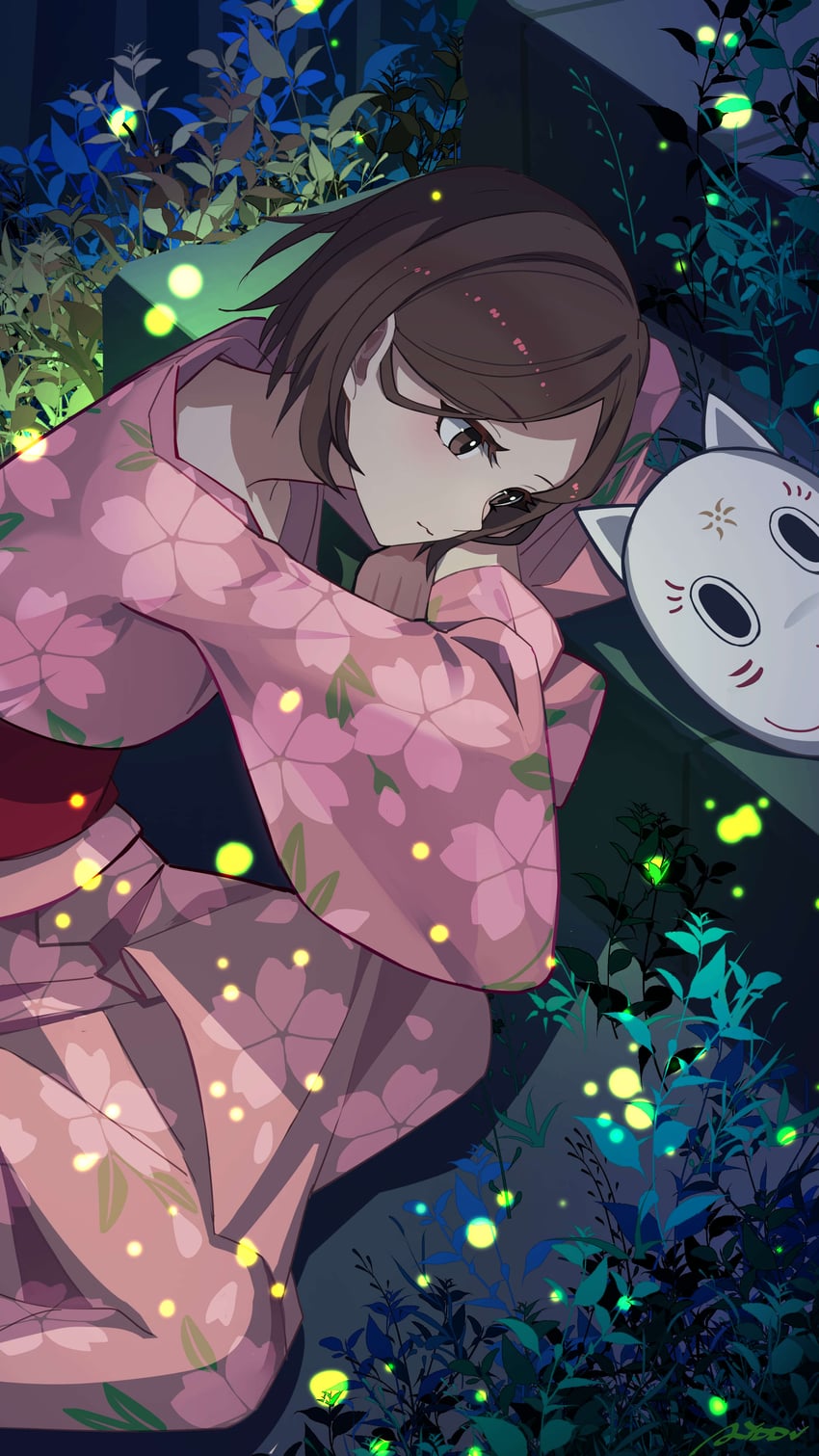 takegawa hotaru (hotarubi no mori e) drawn by ai_dongdong