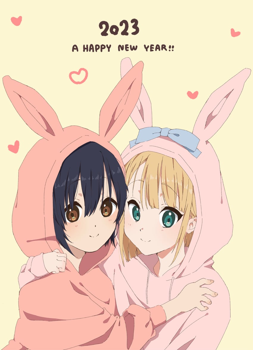 takigawa miu and saito nicole (22/7) drawn by tanpaku_(oqu_2)