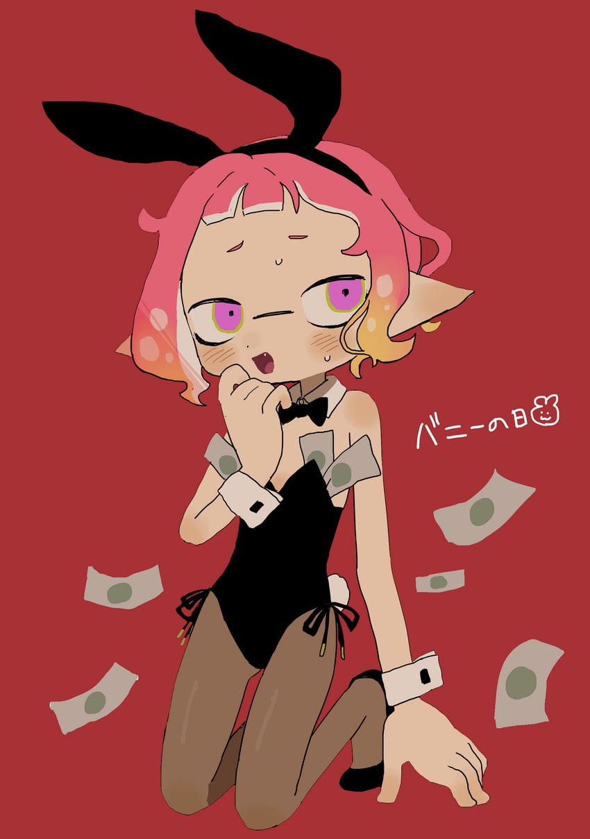 inkling player character, inkling girl, and sumomo (splatoon) drawn by ikuta_semi