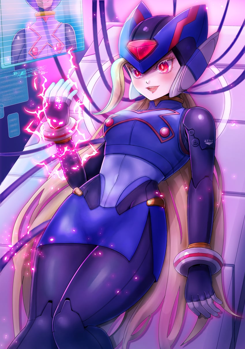 zero, zero(z), copy x, and bliss zero (mega man and 2 more) drawn by kiwakiwa