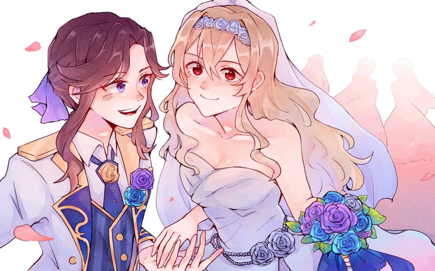 saijou claudine and tendou maya (shoujo kageki revue starlight) drawn by yiyuec