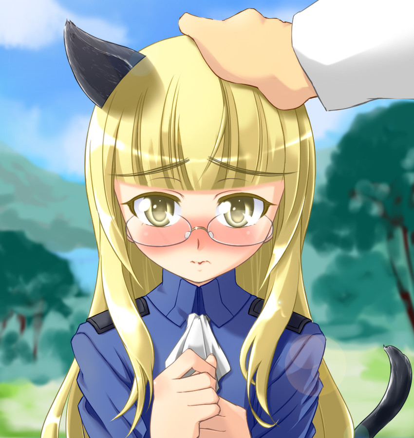 perrine h. clostermann (world witches series and 1 more) drawn by sayu_(mio-mosa)