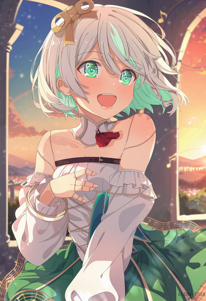 cecilia immergreen (hololive and 1 more) drawn by asami-chan