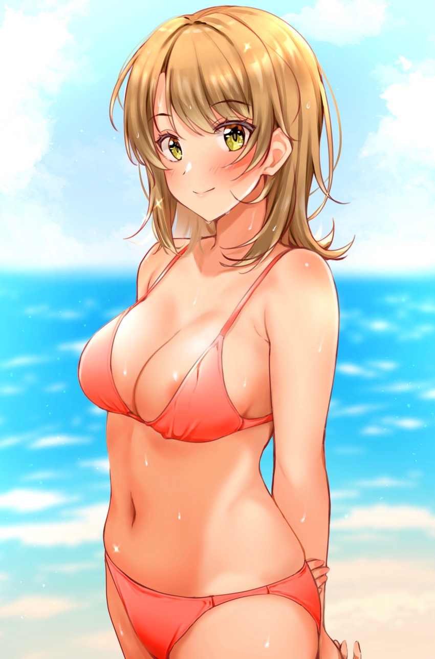 isshiki iroha (yahari ore no seishun lovecome wa machigatteiru.) drawn by kitaku_(nakamachi_machi)