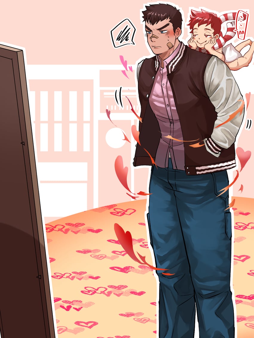 nakatsugi kyuuma and david (tokyo afterschool summoners) drawn by itaru_(kidomh63)
