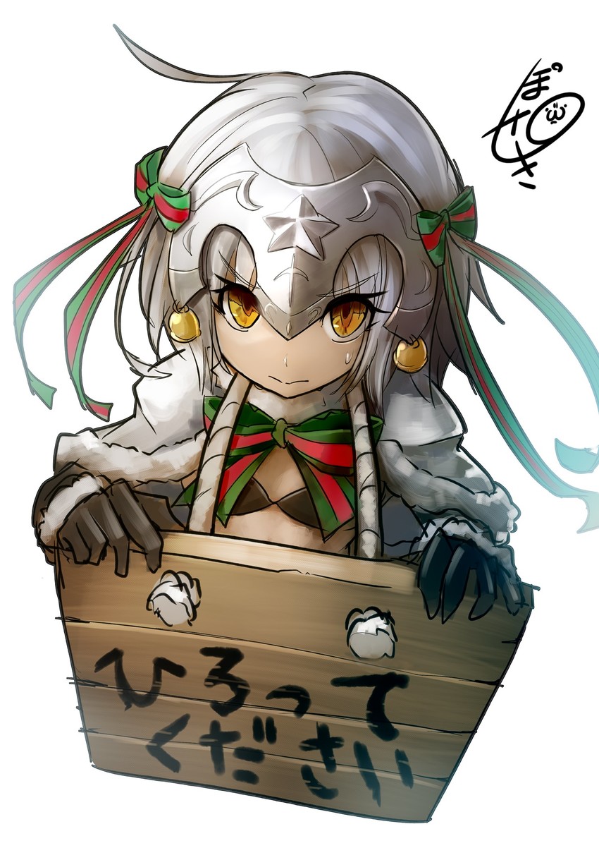 jeanne d'arc alter santa lily (fate and 1 more) drawn by sowel_(sk3)