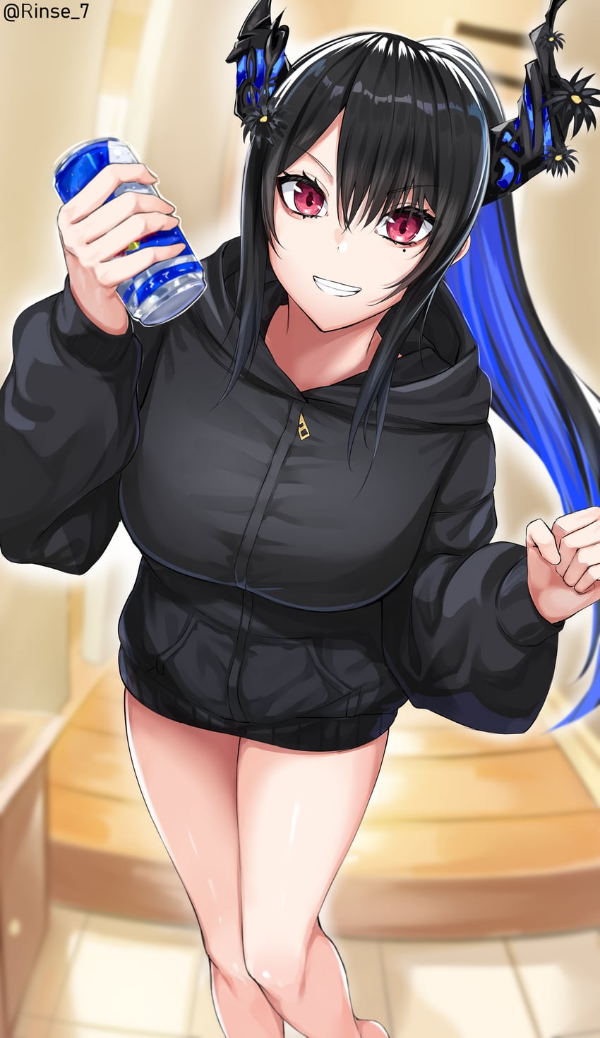 nerissa ravencroft (hololive and 1 more) drawn by rinse_7