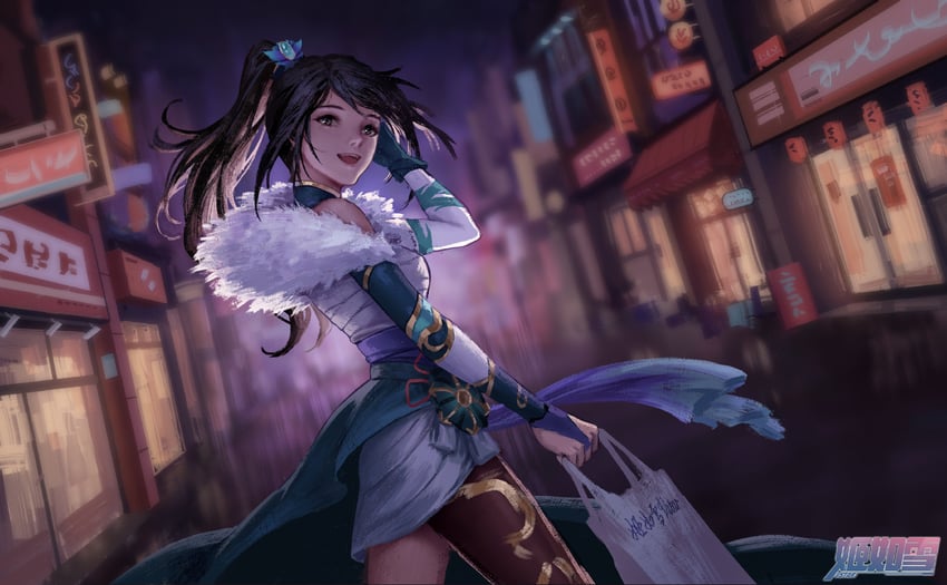 ji ruxue (hua jianghu zhi bei mo ting) drawn by ji_ruxue_vstar