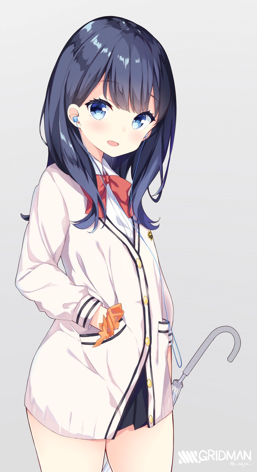 takarada rikka (gridman universe and 1 more) drawn by mimura_zaja