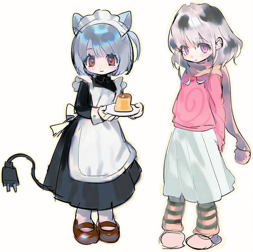 nini and model n3k-0 (yume tsushin) drawn by xgshjsgha
