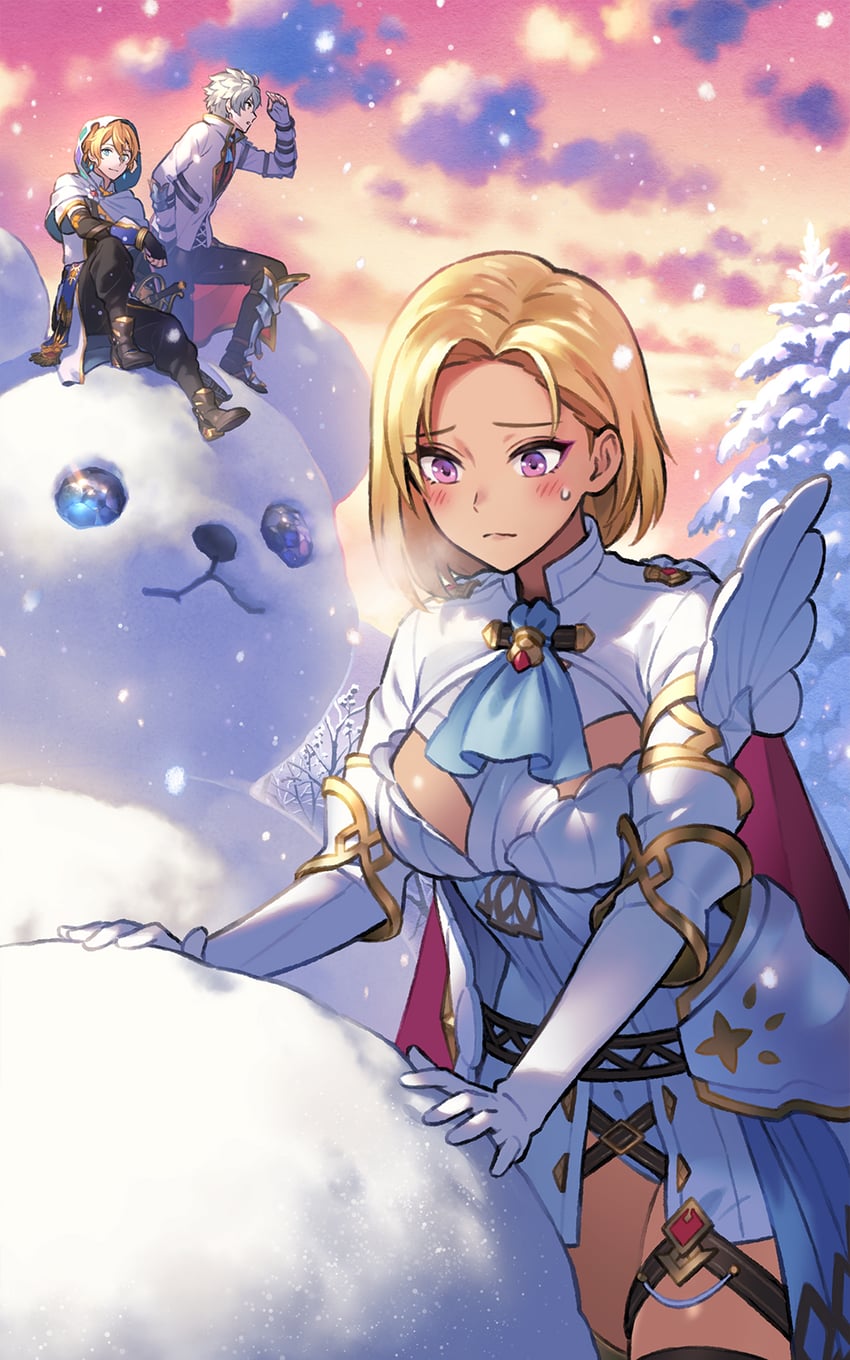 logix ficsario, roman kalman, and juna waitz (atelier and 1 more) drawn by funuyu