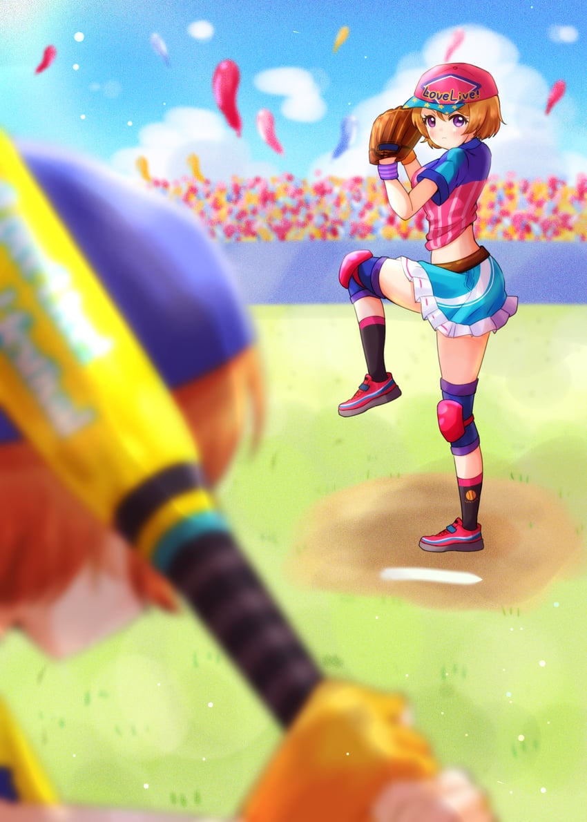 hoshizora rin and koizumi hanayo (love live! and 2 more) drawn by ritaso