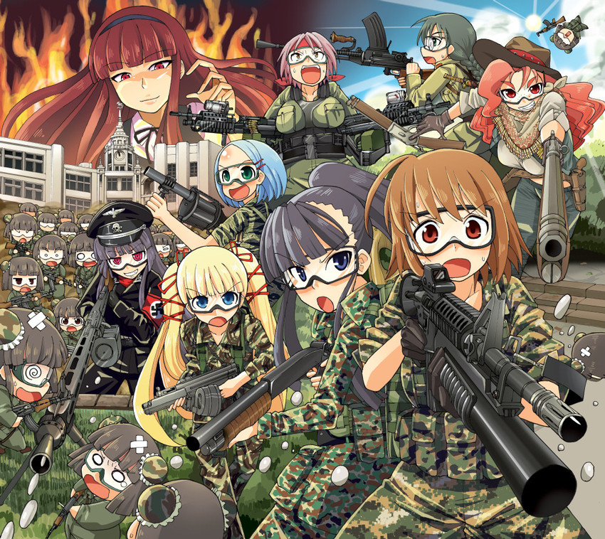 girls bad company drawn by sakazaki_freddy
