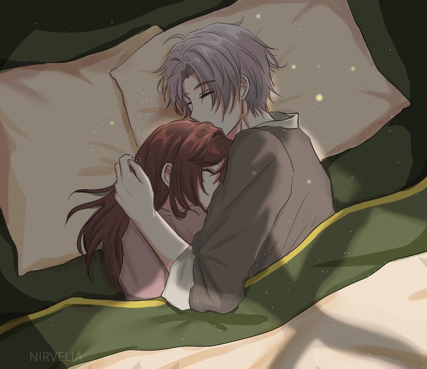 rosa and vyn richter (tears of themis) drawn by nirvelia