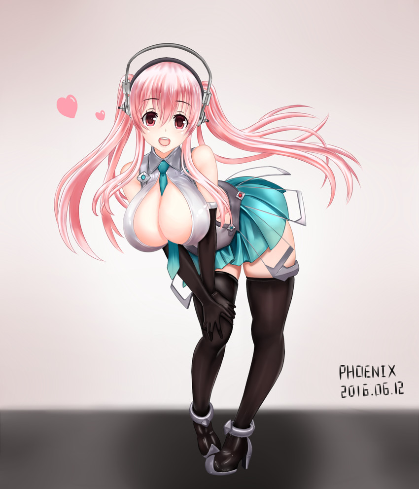 super sonico (nitroplus and 1 more) drawn by phoenix_(pixiv8412452)