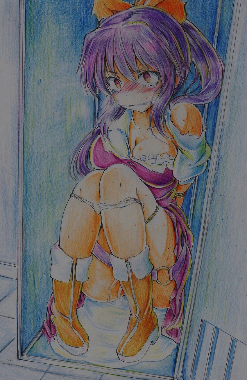 watatsuki no yorihime (touhou) drawn by nichibotsu_(kitaziman)
