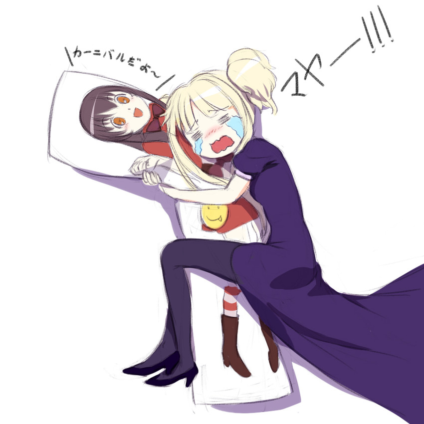 kongou and maya (aoki hagane no arpeggio) drawn by ww90055