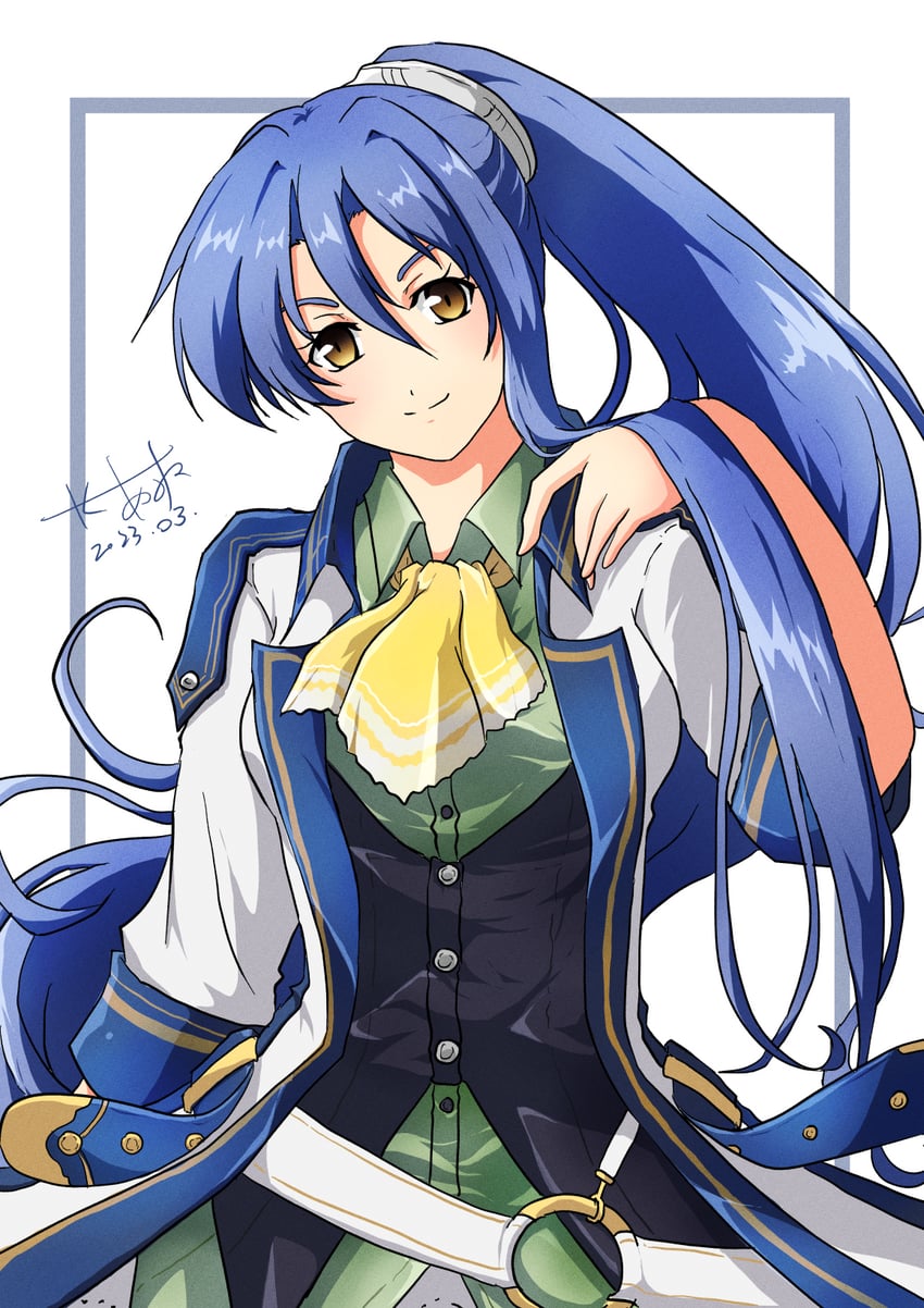 laura s. arseid (eiyuu densetsu and 2 more) drawn by akane_kazami