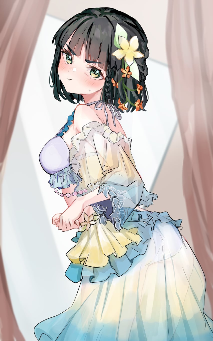 momose ginko (love live! and 1 more) drawn by jin_(oihlf)