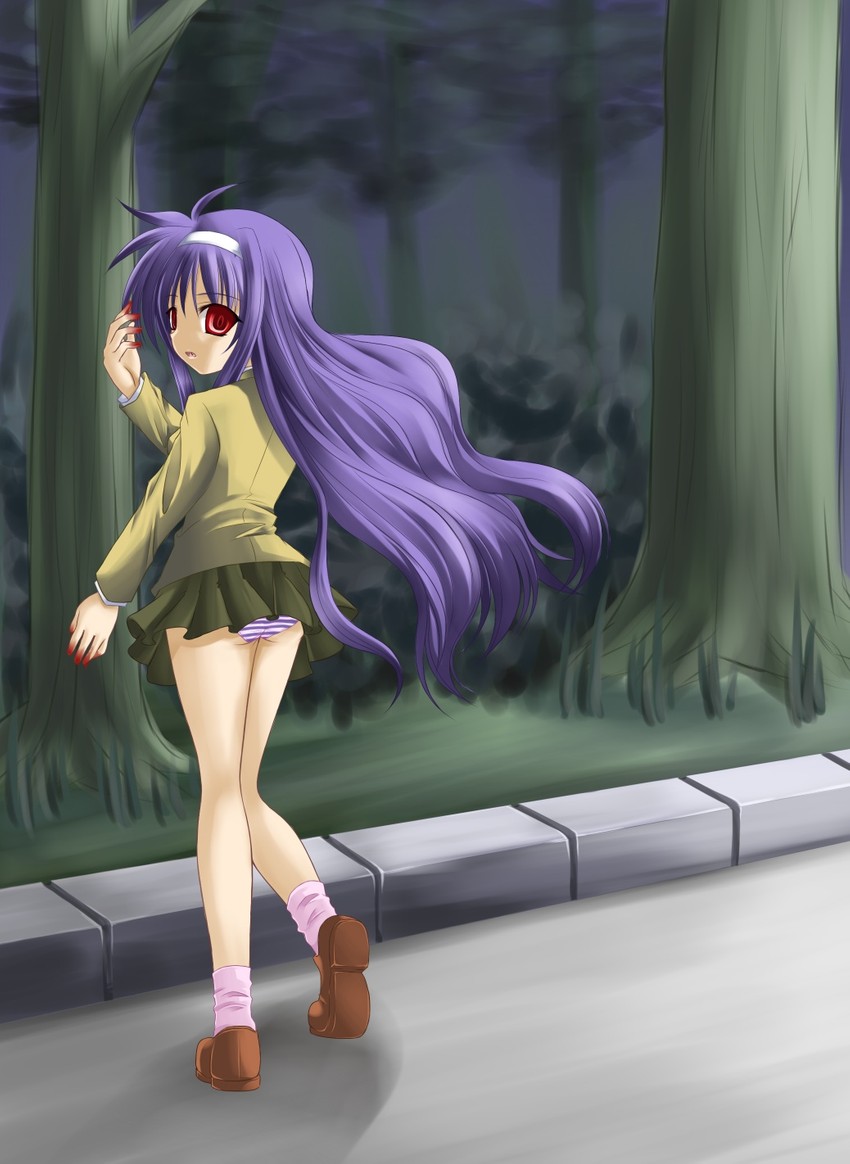 tsukimura suzuka (lyrical nanoha and 1 more) drawn by tadokoro_teppei
