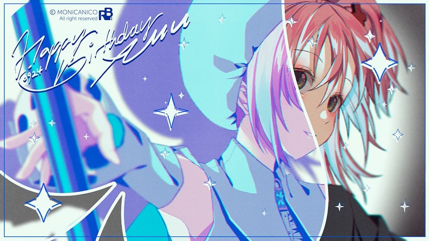 hinamori amu and amulet spade (shugo chara!) drawn by monicanc