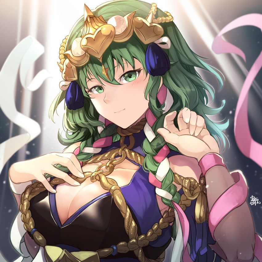 female byleth and sothis (fire emblem and 1 more) drawn by nakabayashi_zun