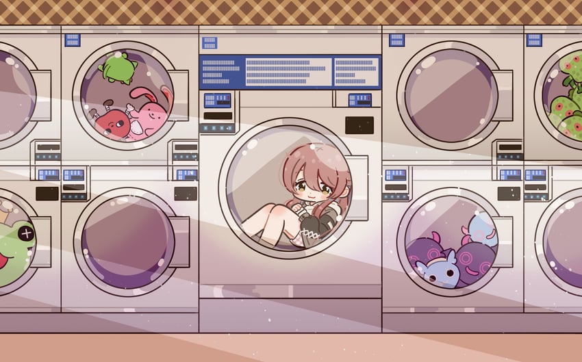 osaki tenka, debi tarou, and ringorou (idolmaster and 1 more) drawn by mokume_rin
