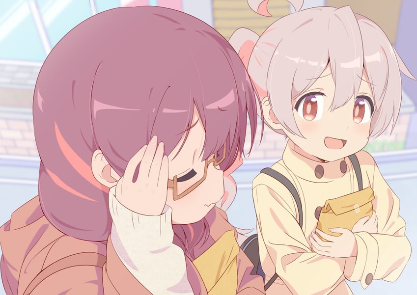 oyama mahiro and murosaki miyo (onii-chan wa oshimai!) drawn by yutsuki_warabi