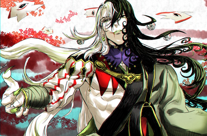 ashiya douman (fate and 1 more) drawn by naki_(naki_1027)