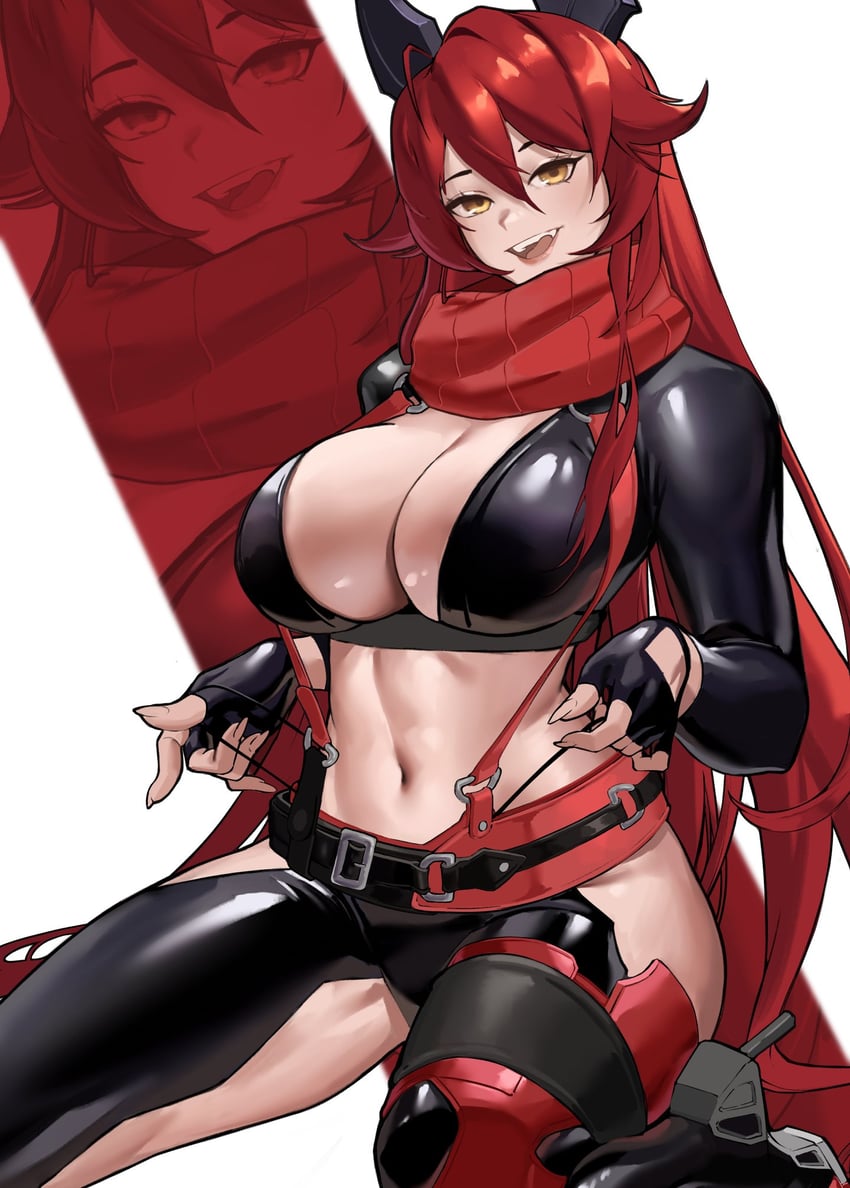 red hood (goddess of victory: nikke) drawn by zukululuu