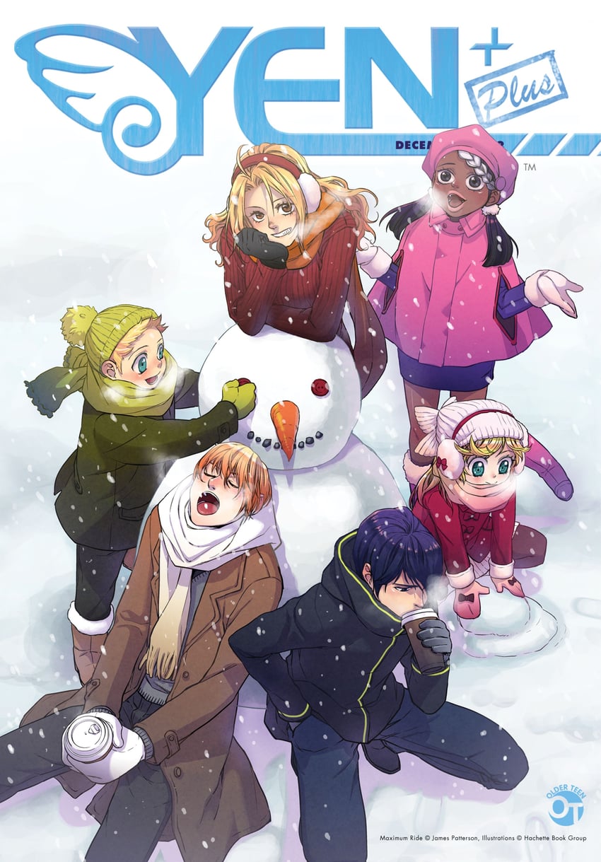 maximum ride, nudge, fang, angel, gazzy, and 1 more (maximum ride) drawn by narae_lee
