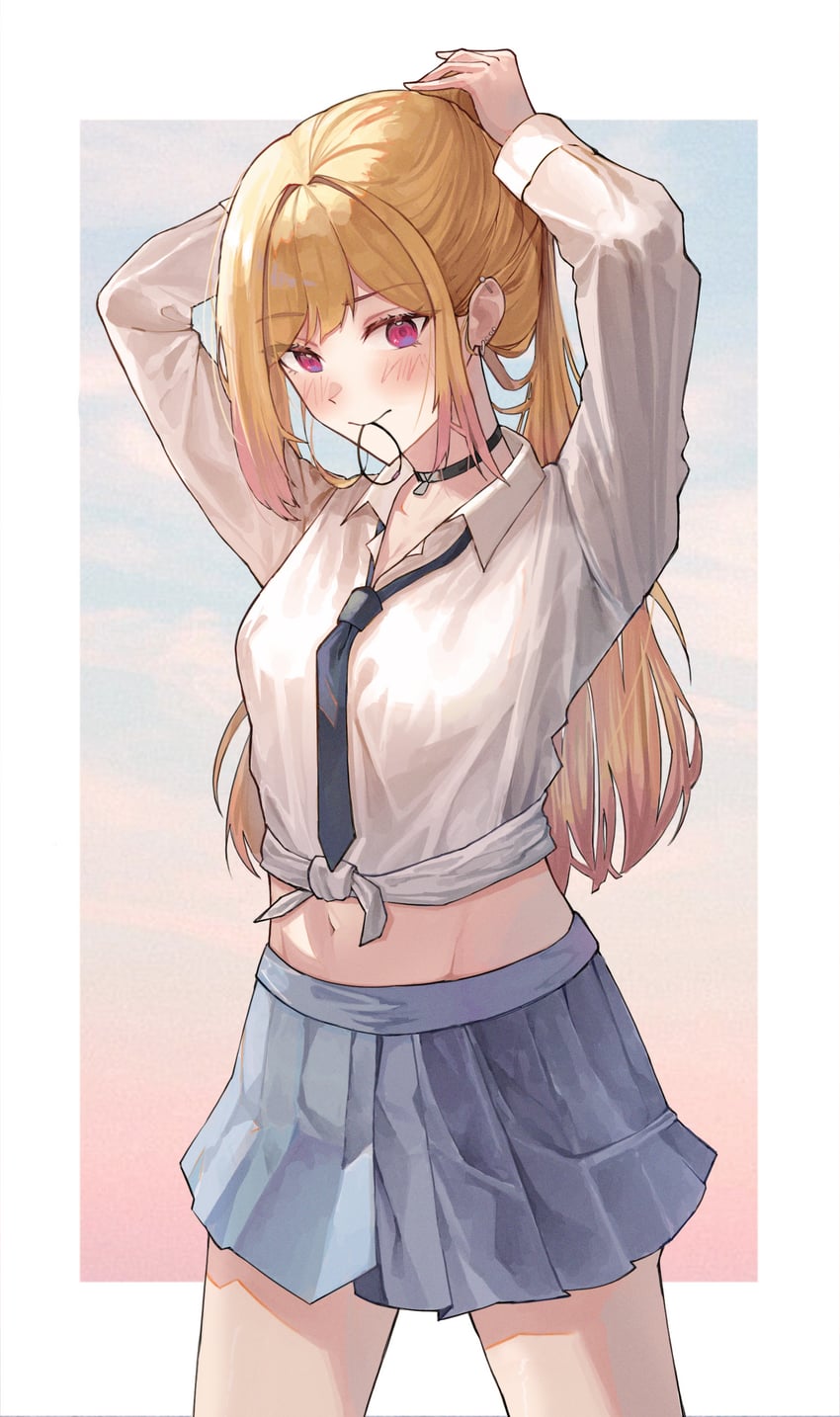 kitagawa marin (sono bisque doll wa koi wo suru) drawn by 16_(xgcu5455)