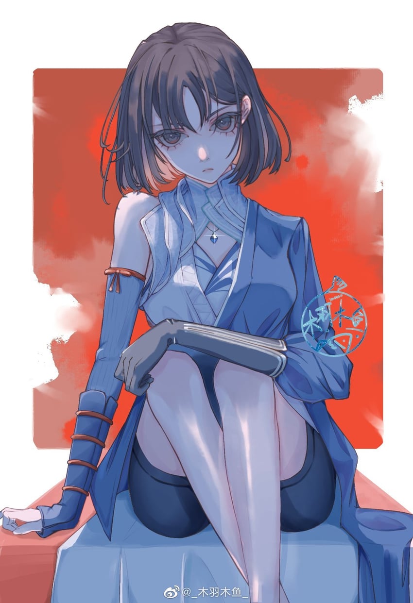 ji ruxue (hua jianghu zhi bei mo ting) drawn by mu_yu_muyu