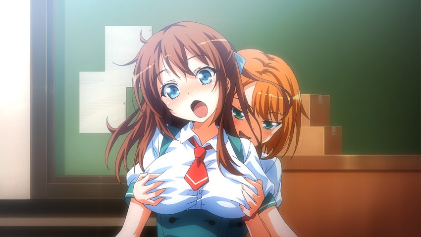 nonomura maki and matsuzawa yuka (aorio) drawn by watanabe_yoshihiro