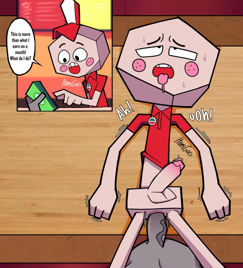 larry needlemeyer (the amazing world of gumball) drawn by itamigao