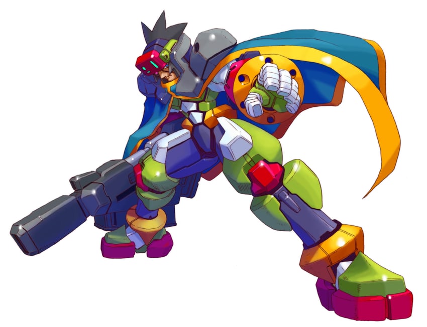 craft (mega man and 2 more) drawn by nakayama_tooru